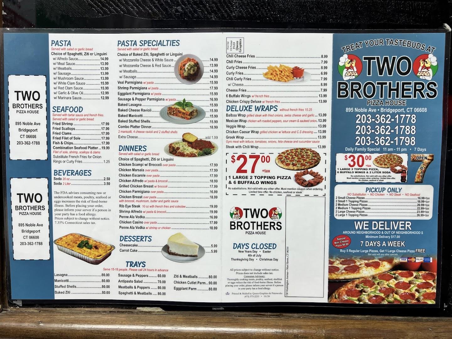 Two Brothers Pizza House